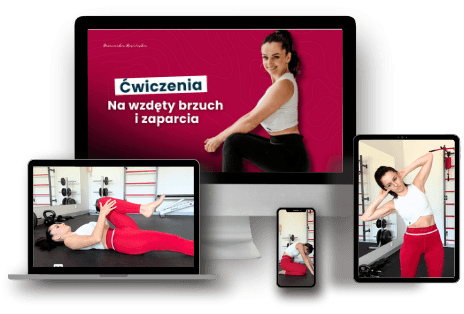 Bonus 5 - Zestaw ćwiczeń na wzdęty brzuch i zaparcia